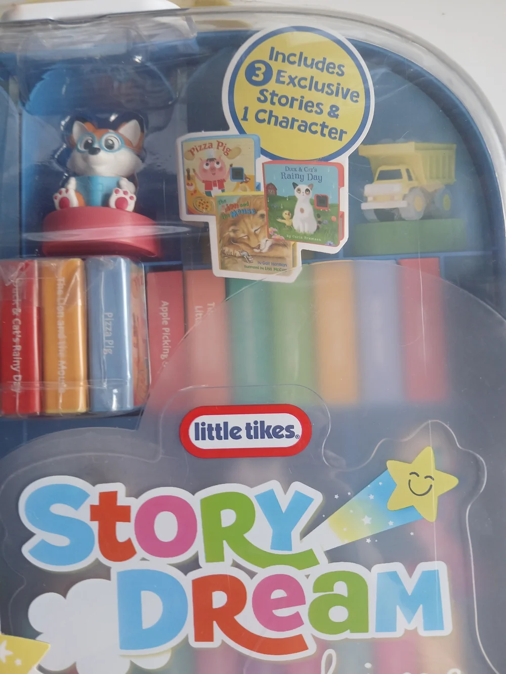 Little Tikes Story Dream Machine Show & Go Storage Case - Blue